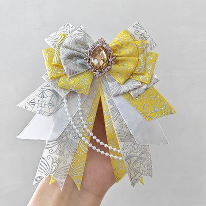 Original Handmade DIY Cheer Rod with Bow, Anime Accessory  Holographic Package Decoration, Kura Rod