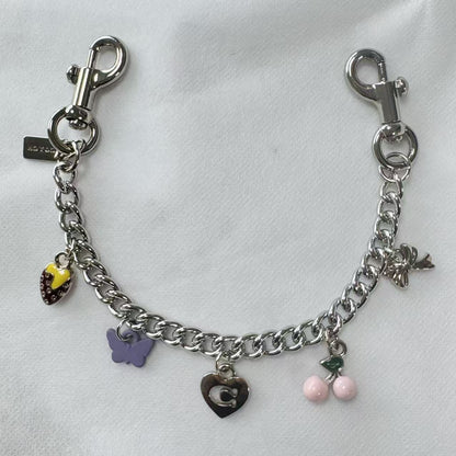 Cherry INS Cherry Pendant Bag Chain Extension Chain Accessory Mahjong Bag Hanging Chain