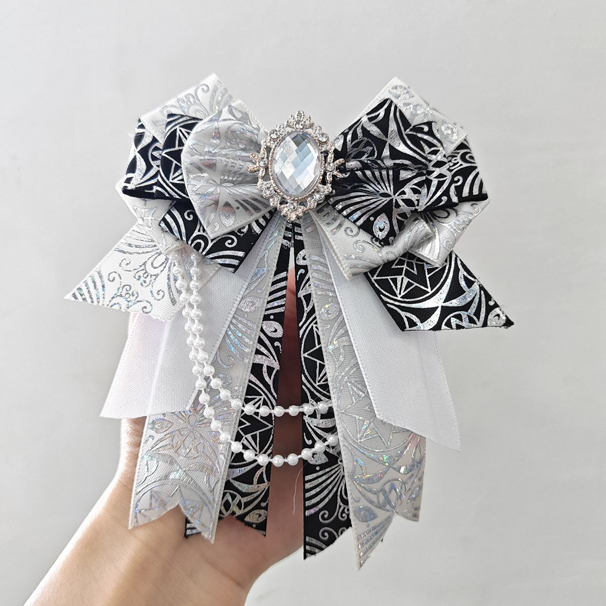 Original Handmade DIY Cheer Rod with Bow, Anime Accessory  Holographic Package Decoration, Kura Rod