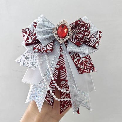 Original Handmade DIY Cheer Rod with Bow, Anime Accessory  Holographic Package Decoration, Kura Rod