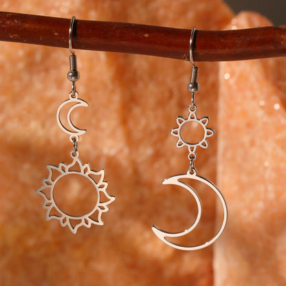 Sun Moon Earrings