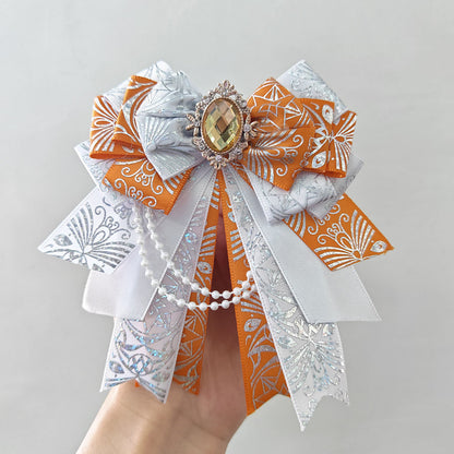 Original Handmade DIY Cheer Rod with Bow, Anime Accessory  Holographic Package Decoration, Kura Rod