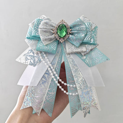 Original Handmade DIY Cheer Rod with Bow, Anime Accessory  Holographic Package Decoration, Kura Rod
