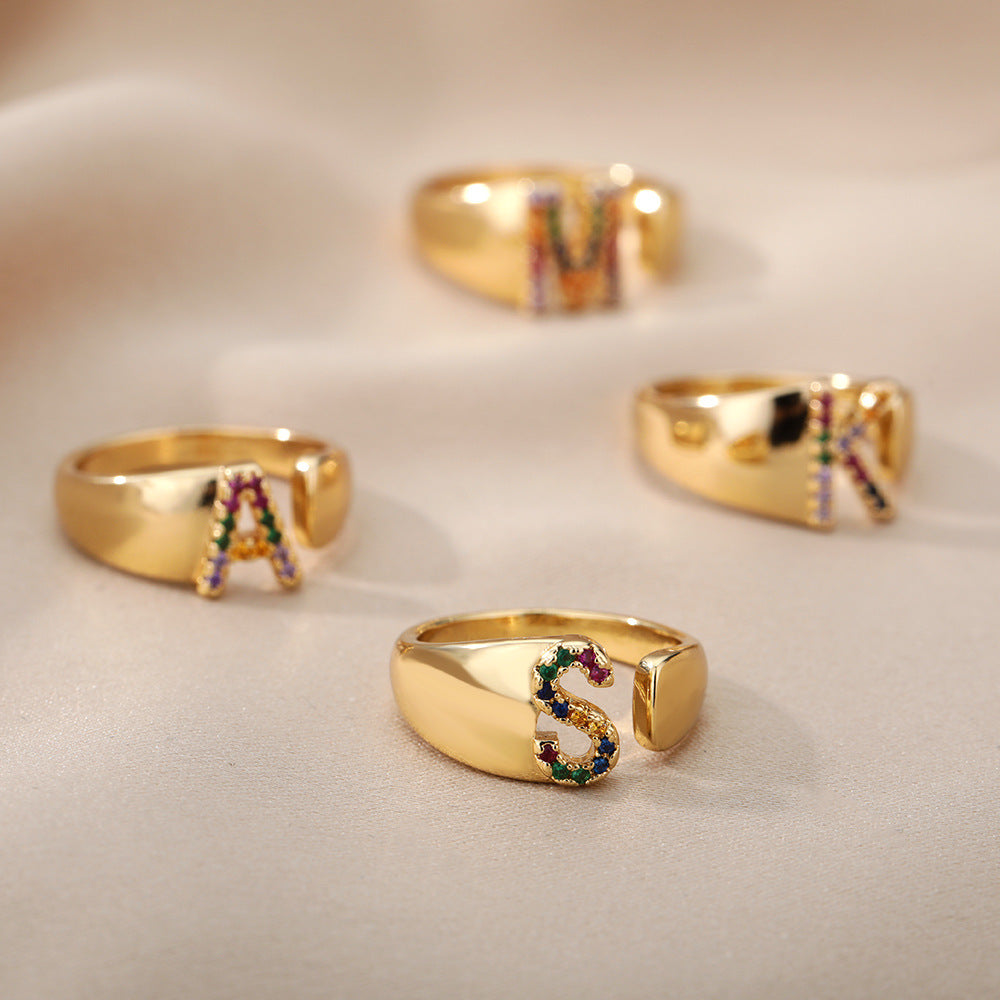 Minimalist Alphabet Letter Jewelry | Clara Jewelry