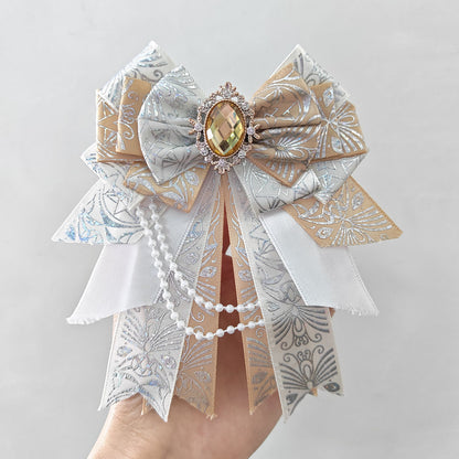 Original Handmade DIY Cheer Rod with Bow, Anime Accessory  Holographic Package Decoration, Kura Rod